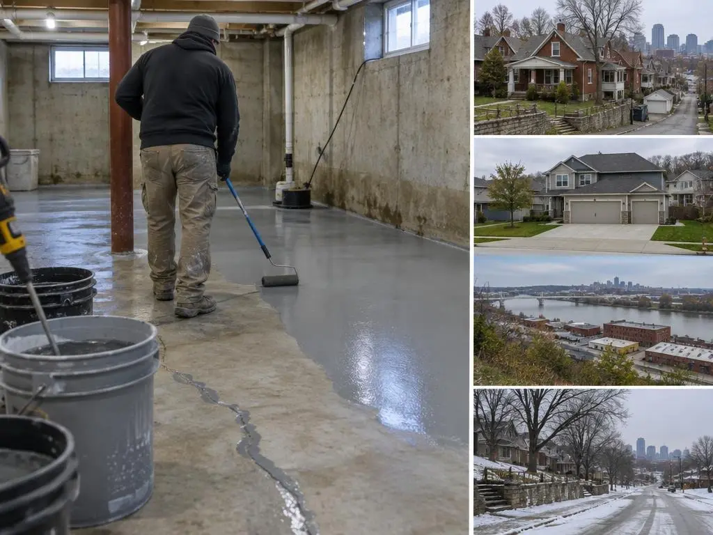 Basement Floor Epoxy in Kansas City, KS