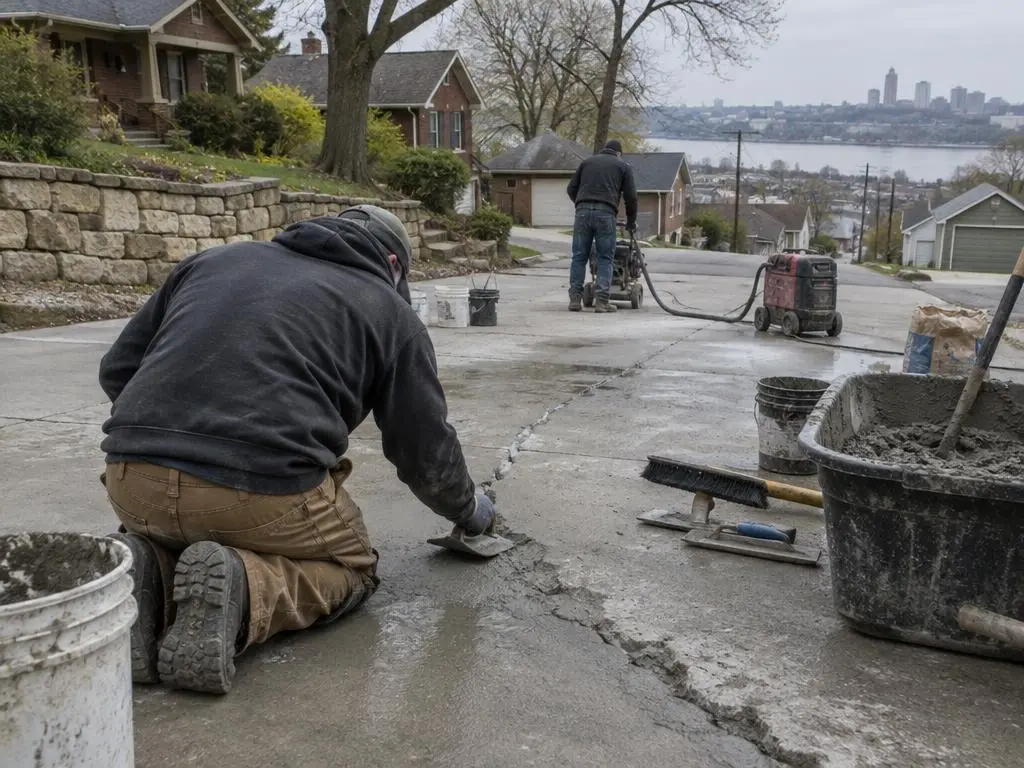 Concrete Crack & Floor Repair in Kansas City, KS